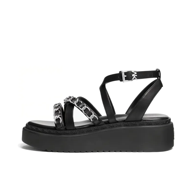 MICHAEL KORS Roman Sandals Women's Black-0
