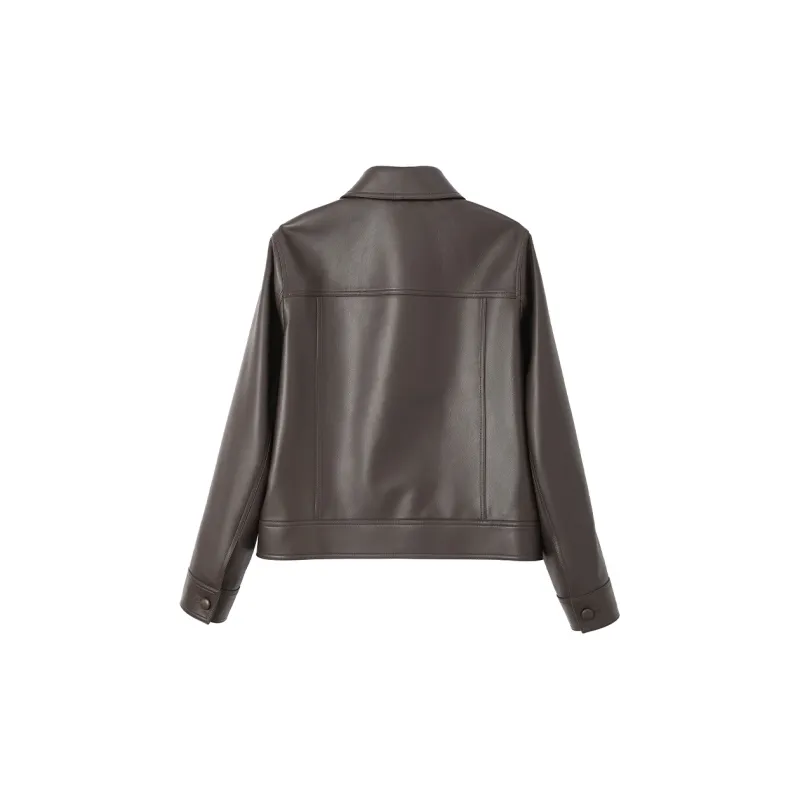 SINBOS Leather Jackets Women's-3