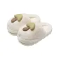 White Mushroom Slippers