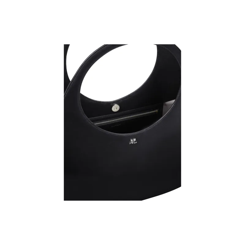 COURREGES Logo Plaque Large Holy Tote Bag-3