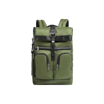 TUMI Alpha Bravo Nylon Backpack Regular Men's Forest Green