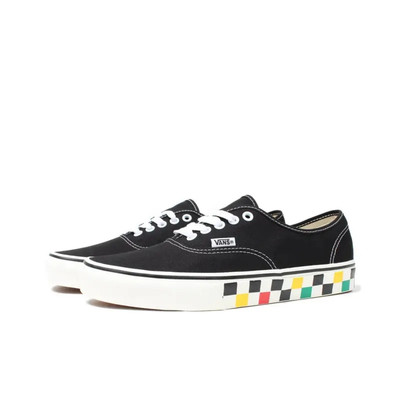 WACKO MARIA x Vans Authentic Anti Slip Wear Resistant Low Top Skateboard Shoes Unisex Black-2