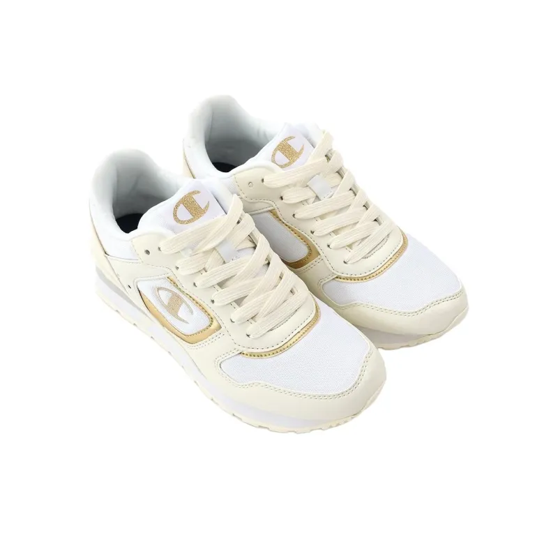 Champion Anti-Slip Wear-Resistant Low-Top Casual Running Shoes Women's Ecru Gold-2