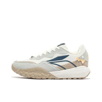 361° Shortbread Anti Slip Wear Resistant Low Top Chunky Sneakers Women's White Gray
