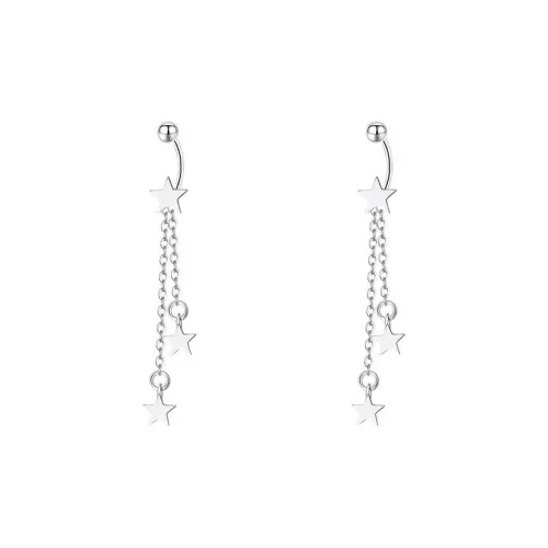 Xuanman 999 Fine Silver Earrings Women's