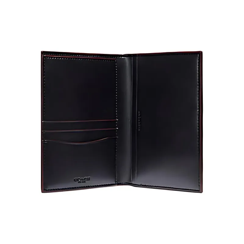COACH Passport Case Passport Holders Black-1