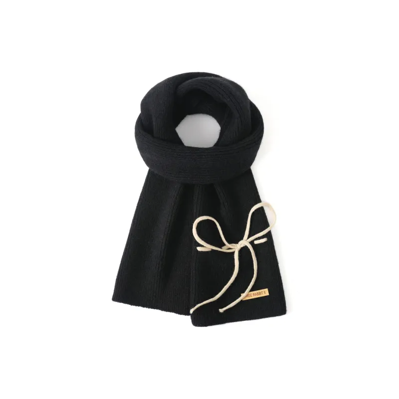 FREE RABBITⅡ Fall And Winter Warm Windproof Cold Resistant Knitted Fabric Yarn Scarf Unisex-8