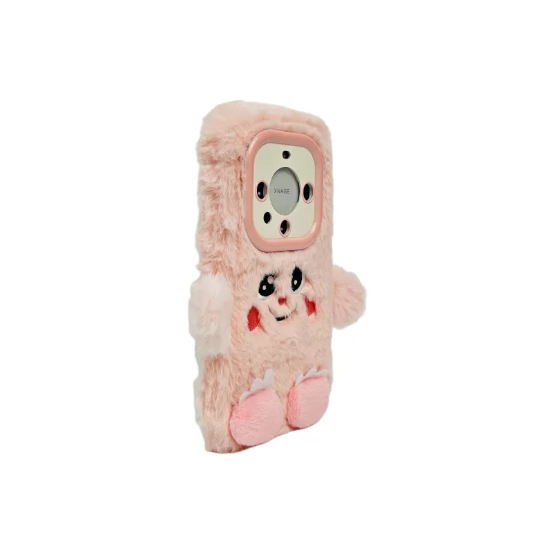 Wei Xin Plush Material Plush Quirky Expression Phone Cases Compatible With Huawei Mate 40/50/60/60 Pro/Pure 70/70 Pro+-5