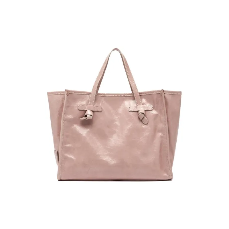 GIANNI CHIARINI Marcella Logo Patch Tote Bag-4