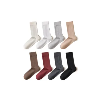 Temooues Mid Calf Socks Women's Combo Set
