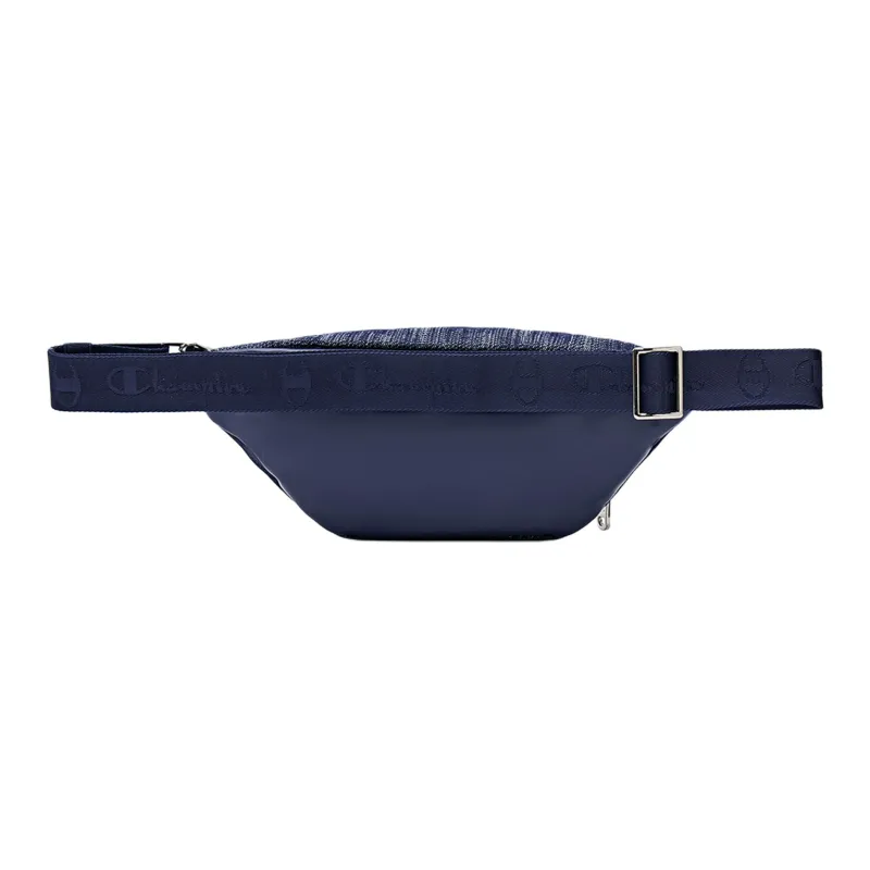 Champion Fabric With Synthetic Leather Fanny Pack Regular Unisex Iron Blue/Photon Gray/Black-2