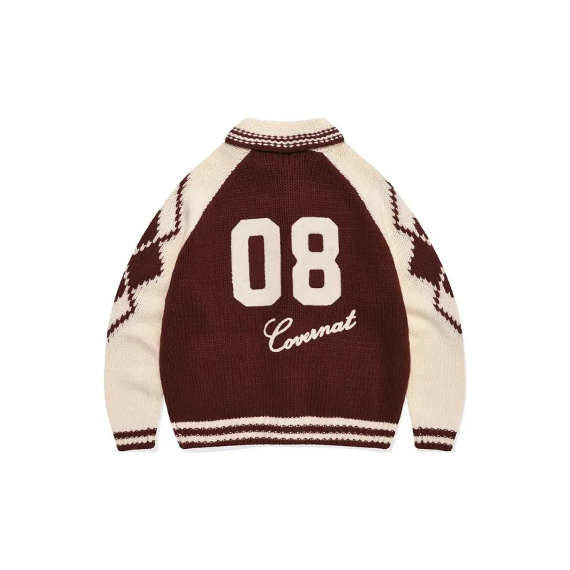 COVERNAT FW24 Sweater Unisex Red-1