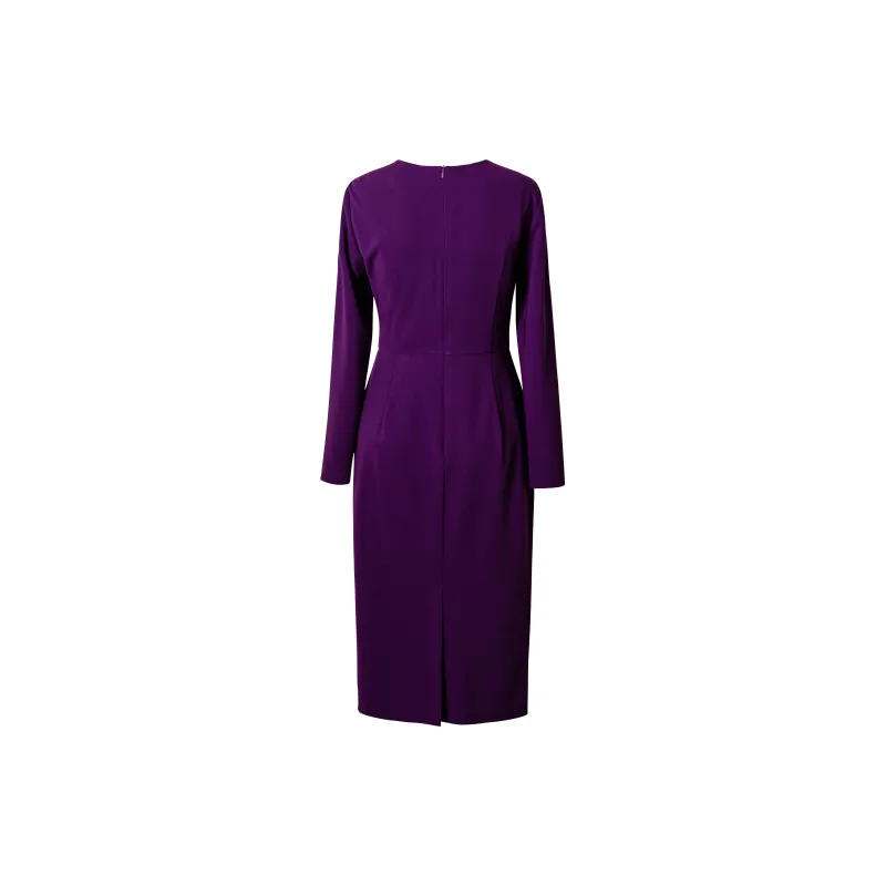 ROEYSHOUSE Long Sleeved Dresses Women's Purple-1