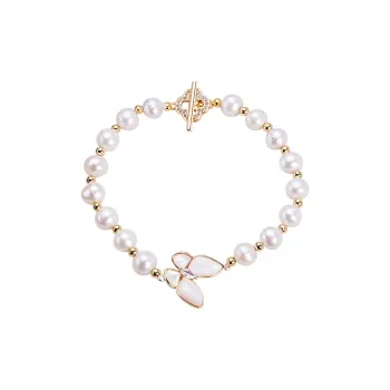 HENGSHENG Freshwater Pearl Bracelets Women's