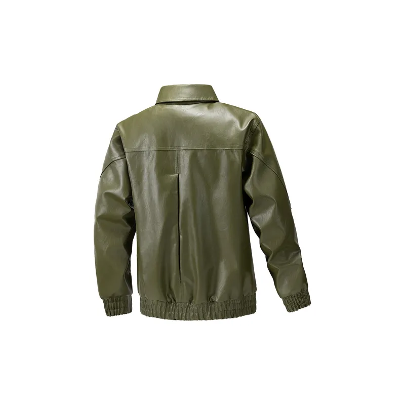 LISENPOK Leather Jackets Unisex-5