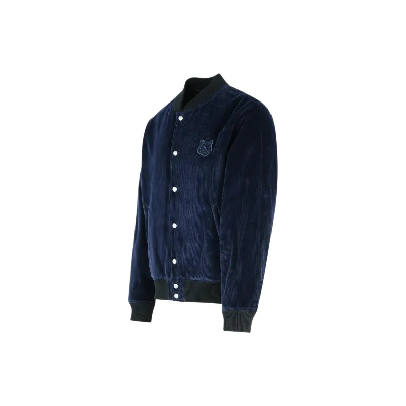 Maison Kitsune Teddy Bomber Jacket-2