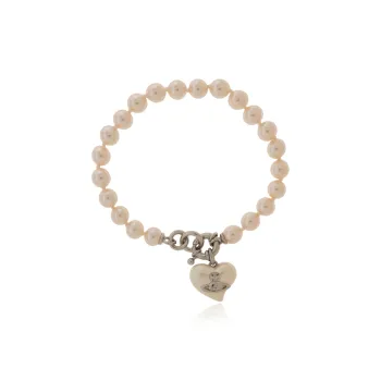 Vivienne Westwood Brass, Pearl Bracelets Kids' Gold