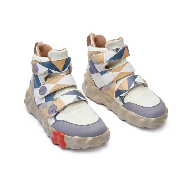 U.IN Figuras 5 Series High Top Casual Shoes Unisex-30