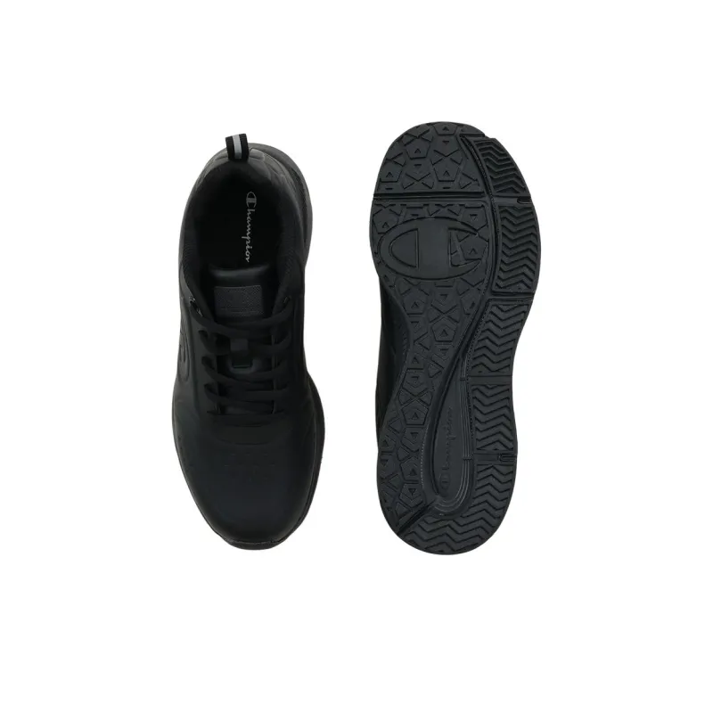 Champion Jaunt FW Anti-Slip Wear-Resistant Low-Top Casual Shoes Women's Black-5