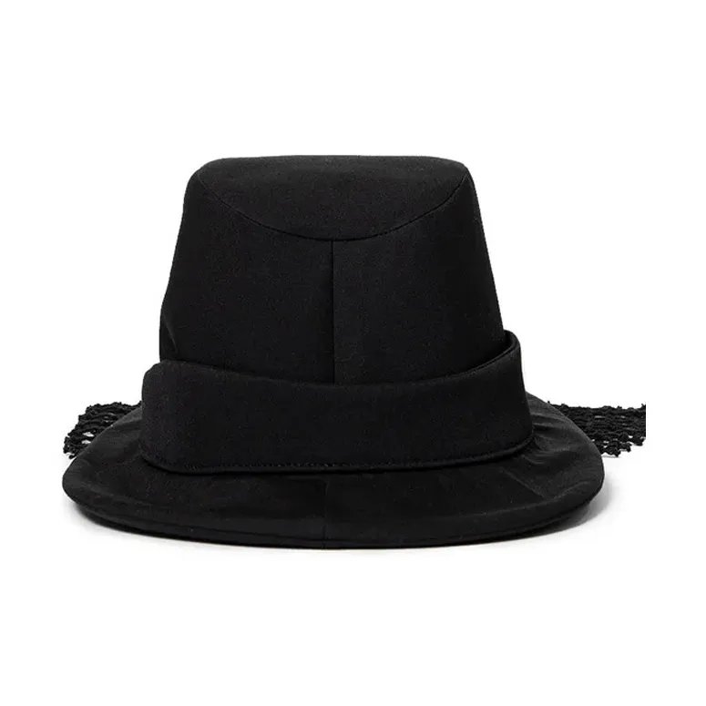 Yohji Yamamoto Layered Brim Runway Hat-1