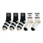 3 Black Wide Stripes+2m 4-Stripes
