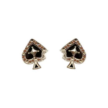 Masw Copper Alloy Stud Earrings Women's