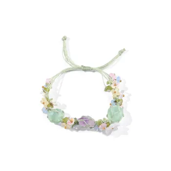 AWD Colored Glaze Rope Bracelets Women's
