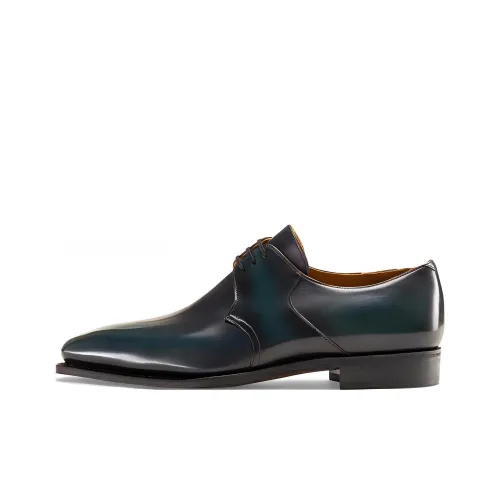 MAISON CORTHAY Dress Shoes Men Low-Top Green