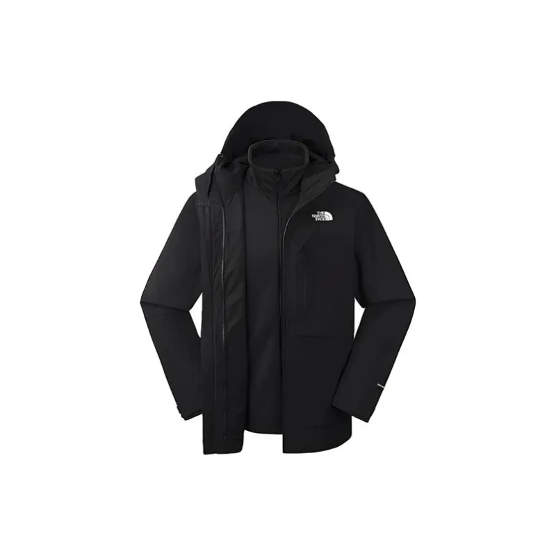 THE NORTH FACE City Outdoor Collection Windbreaker Jackets Men Cosmic Black Shopping Bag Included-1