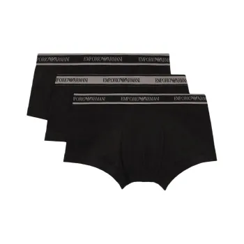 EMPORIO ARMANI Boxer Shorts Men's 3 Pack Black