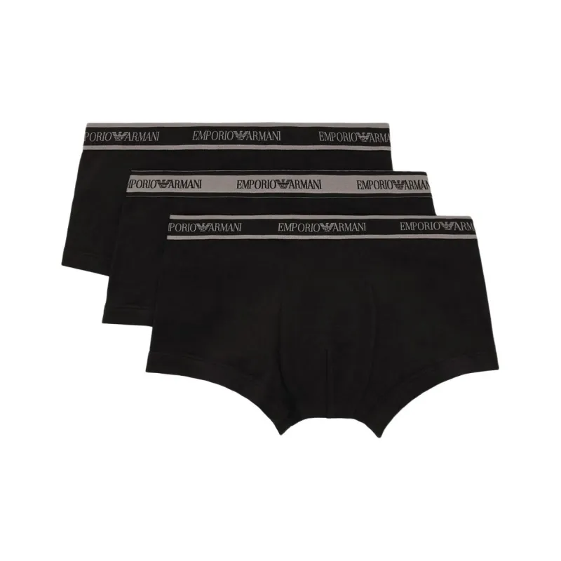 EMPORIO ARMANI Boxer Shorts Men's 3 Pack Black-0