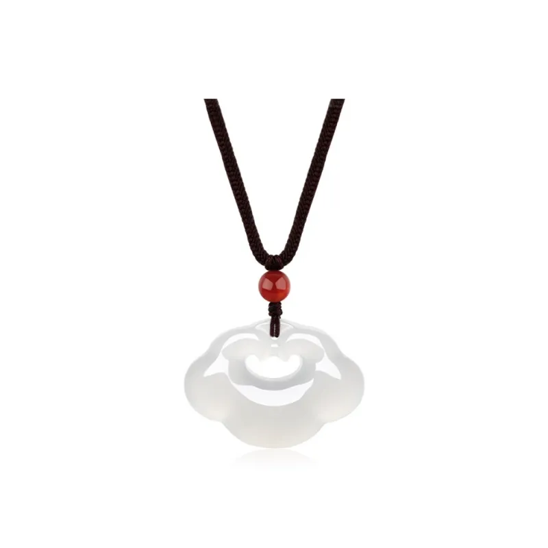 Emerald Dynasty Agate Necklaces Unisex-1