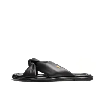 MICHAEL KORS Slip Resistant Slide Slippers Women's Black