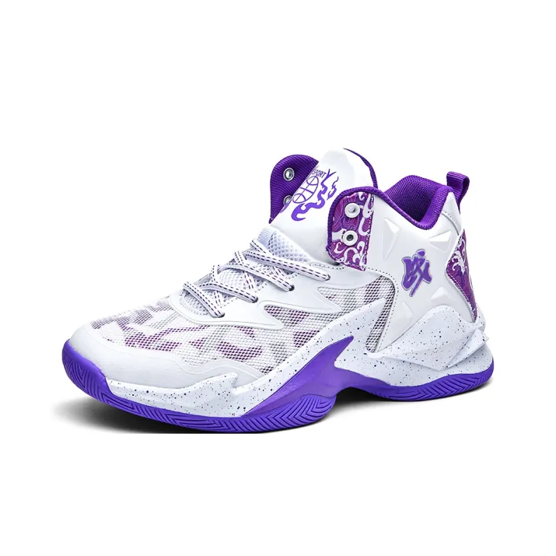 MUSHILANDI Cushioning Slip Resistant Height Increasing Rebound Mid Top Basketball Shoes Unisex-1