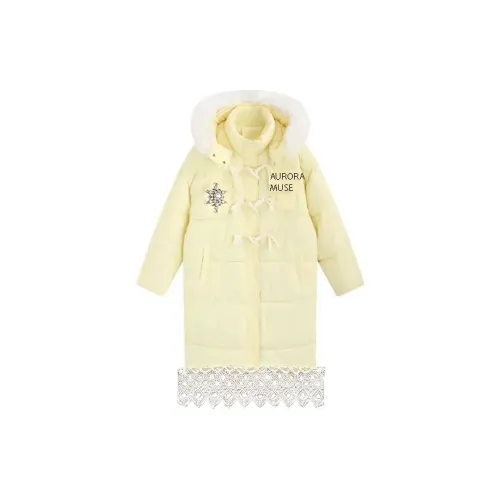 AURORA MUSE Puffer Jackets Unisex Lemon