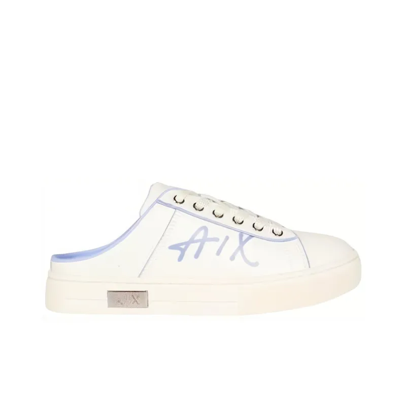 ARMANI EXCHANGEAE Closed Toe Slippers Women's White-1