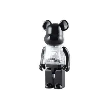 BE@RBRICK My First BE@RBRICK Baby Black And Silver Version Black