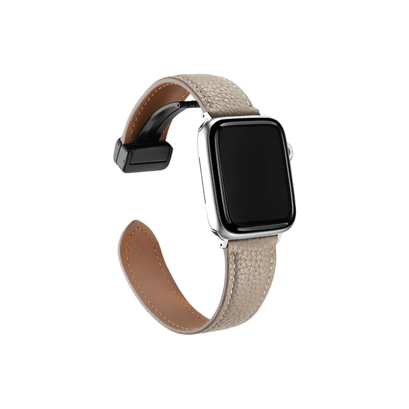 ZHENGGUANG Watch Band Apple Compatibility Cowhide Leather Material-6