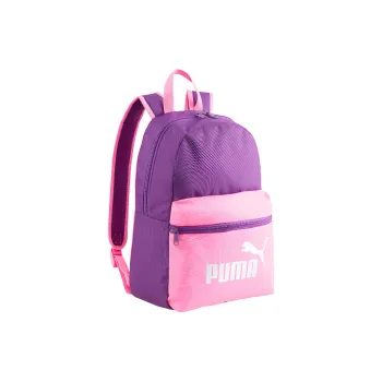 PUMA Polyester Phase Backpack Small Size Women's Strawberry Explosive Purple Trend Color