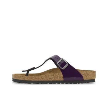 Birkenstock Gizeh Series EVA Slip-Resistant Flip Flops Women's Purple Regular