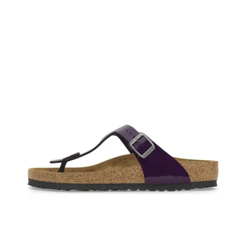Birkenstock Gizeh Series EVA Slip-Resistant Flip Flops Women's Purple Regular