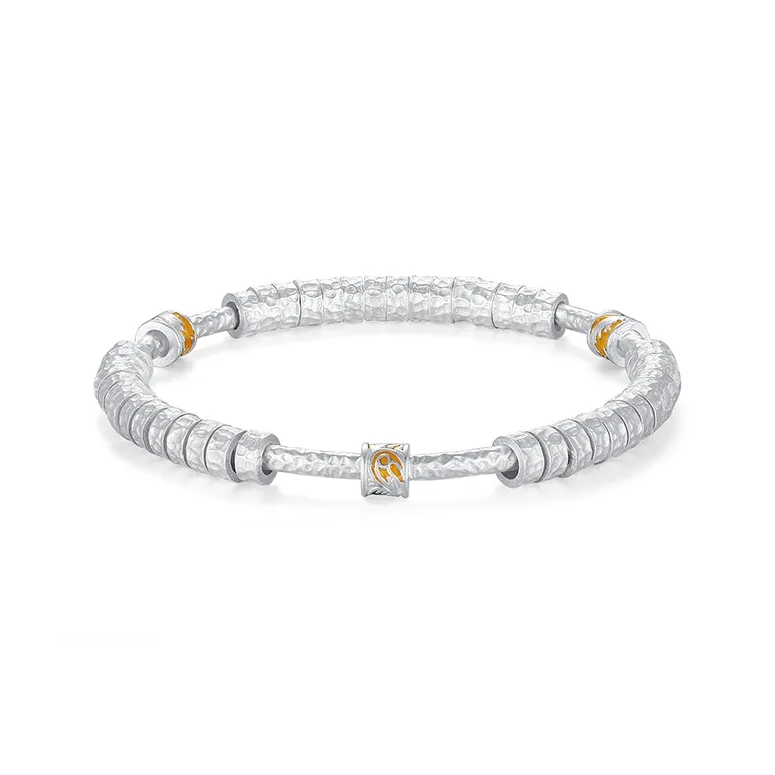 Heart Grass 999 Fine Silver Bangles Women's-0
