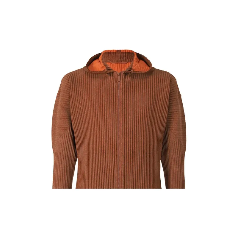 Homme Plissé Issey Miyake FW22 Jackets Coats Men's Orange-2