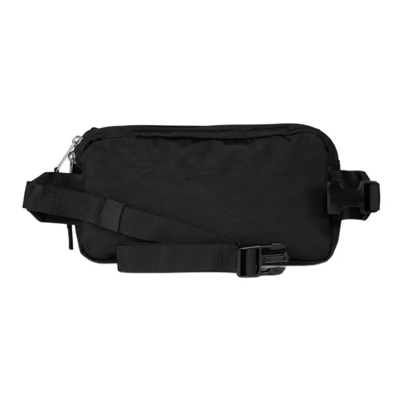 JanSport Recycled Nylon Fanny Pack Unisex Black-2
