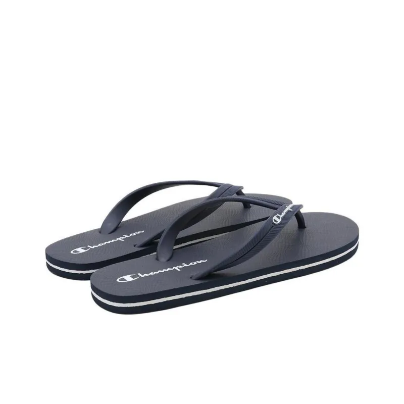 Champion Rubber Sole Abrasion-Resistant Flip Flops Men's Black-2