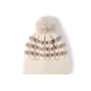FREE RABBITⅡ New Faux Rabbit Fur Beanies Unisex