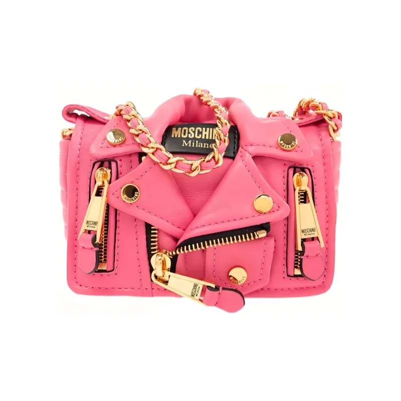 MOSCHINO Zipped Design Shoulder Bag-0