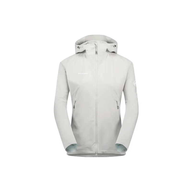 MAMMUT Jackets Coats Unisex Silver Gray With Free Necklaces-1
