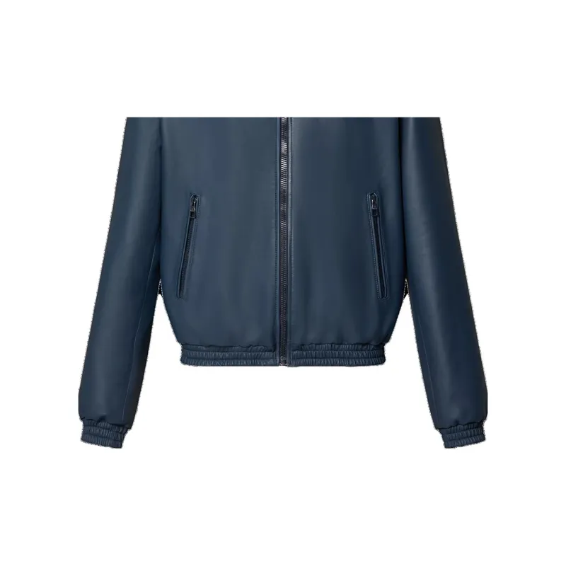 LOUIS VUITTON Monogram Reversible Leather Mix Blouson-6