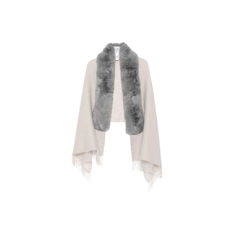Blugirl Faux-fur-trim Scarf-0